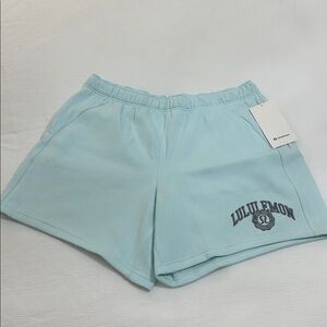Lululemon Athletica Mint Breeze Color Women's Oversized Scuba 7” Shorts